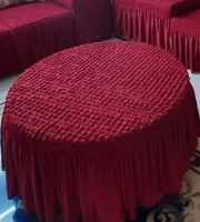 Round T table cover